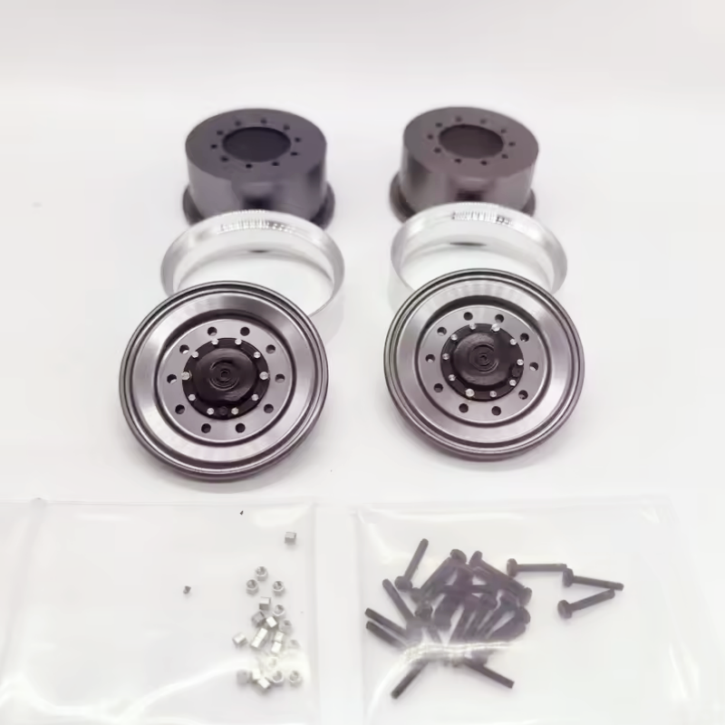 Rc Hydraulic Wheel Loader 1/14 - RC 1/14 Front Wheel Rims JDM-193