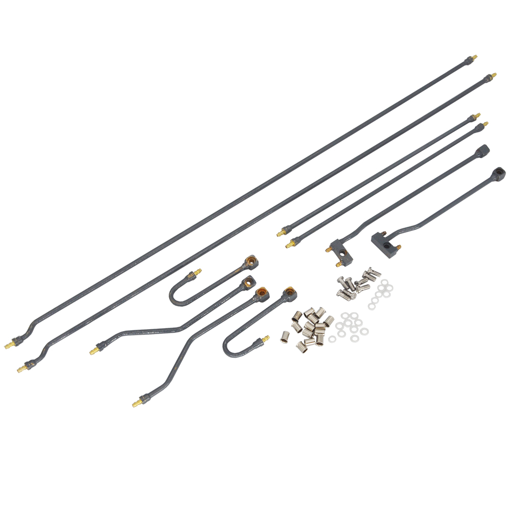 Rc Hydraulic Excavator 1/14 Metal - Double E E010-003 Hydraulic Conversion Copper