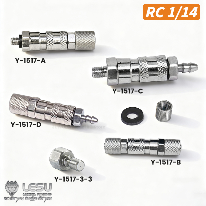 Hydraulic Oil For Rc Model High Pressure - LESU Oil Nozzle Y-1517 High-pressure Quick