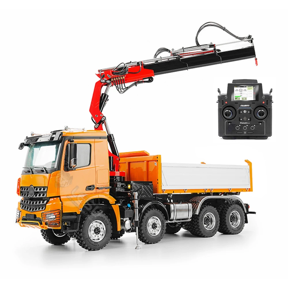 RC Truck 1/14 8x8 Remote Contr - Rc Hydraulic Dump Truck 8X8 Metal ulasan dan harga