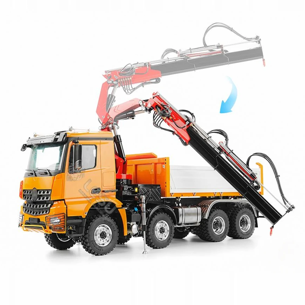 RC Truck 1/14 8x8 Remote Contr - Rc Hydraulic Dump Truck 8X8 Metal ulasan dan harga