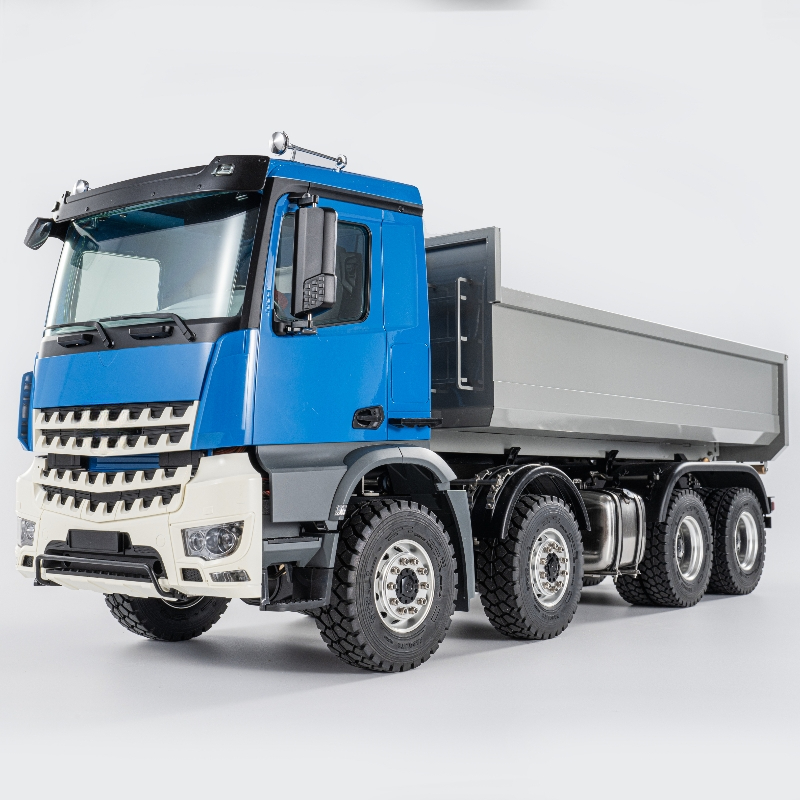 RC 8X8 dump truck 1/14 remote  - Rc Hydraulic Dump Truck 8X8 Metal ulasan dan harga