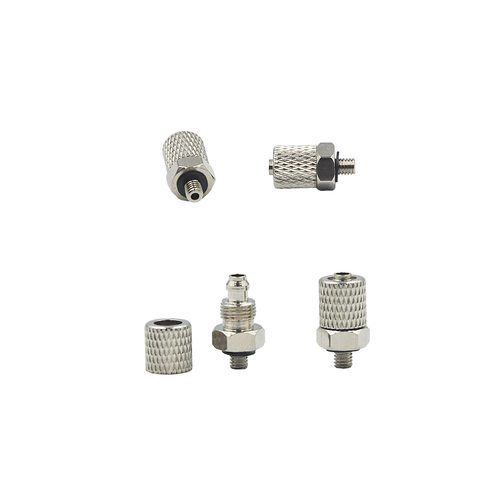 4PCS M3-4mm Connector For Hydr - Rc Hydraulic Excavator 1/14 Metal ulasan dan harga