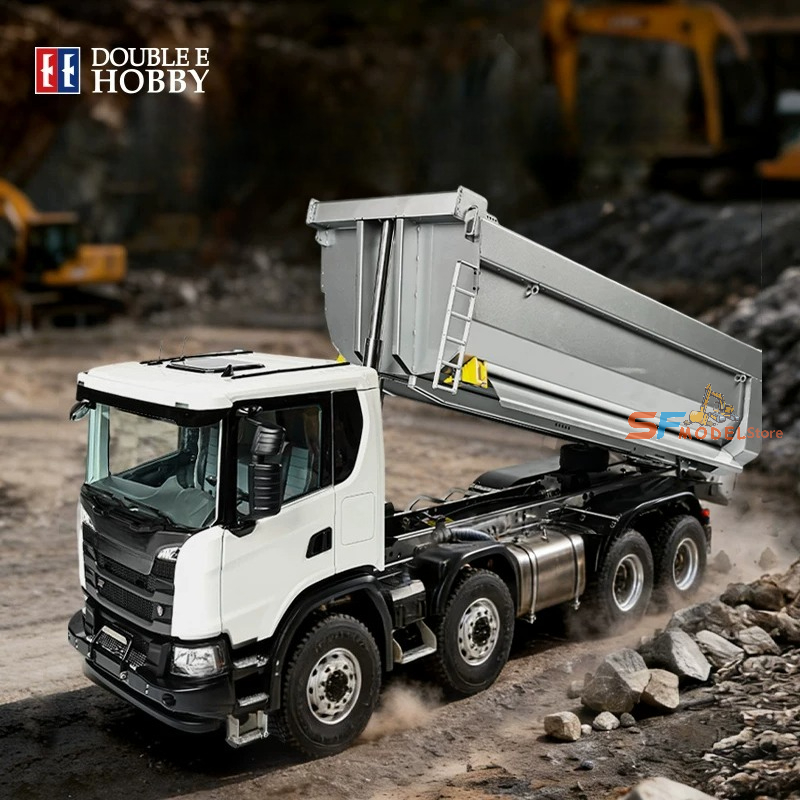 Double E G580 1/14 8x8 RC Hydr - Rc Hydraulic Dump Truck 8X8 Metal ulasan dan harga
