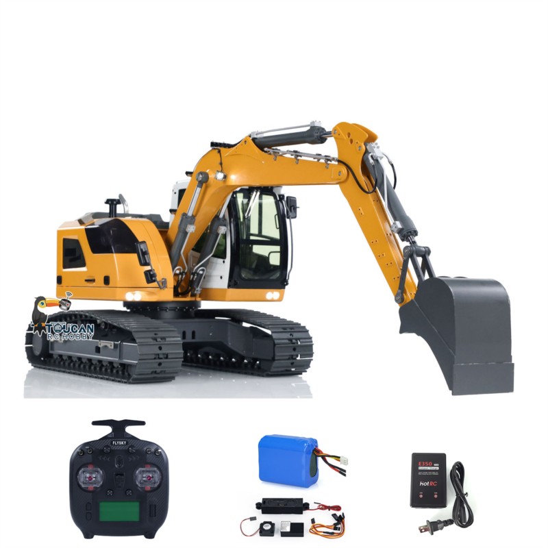 US Stock 1/14 RC Hydraulic Exc - Rc Hydraulic Excavator 1/14 Metal ulasan dan harga