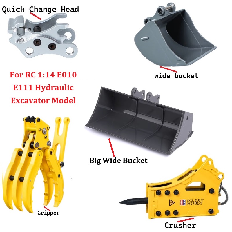Double E EC160E Metal Quick Hi - Rc Hydraulic Quick Coupler Bucket ulasan dan harga