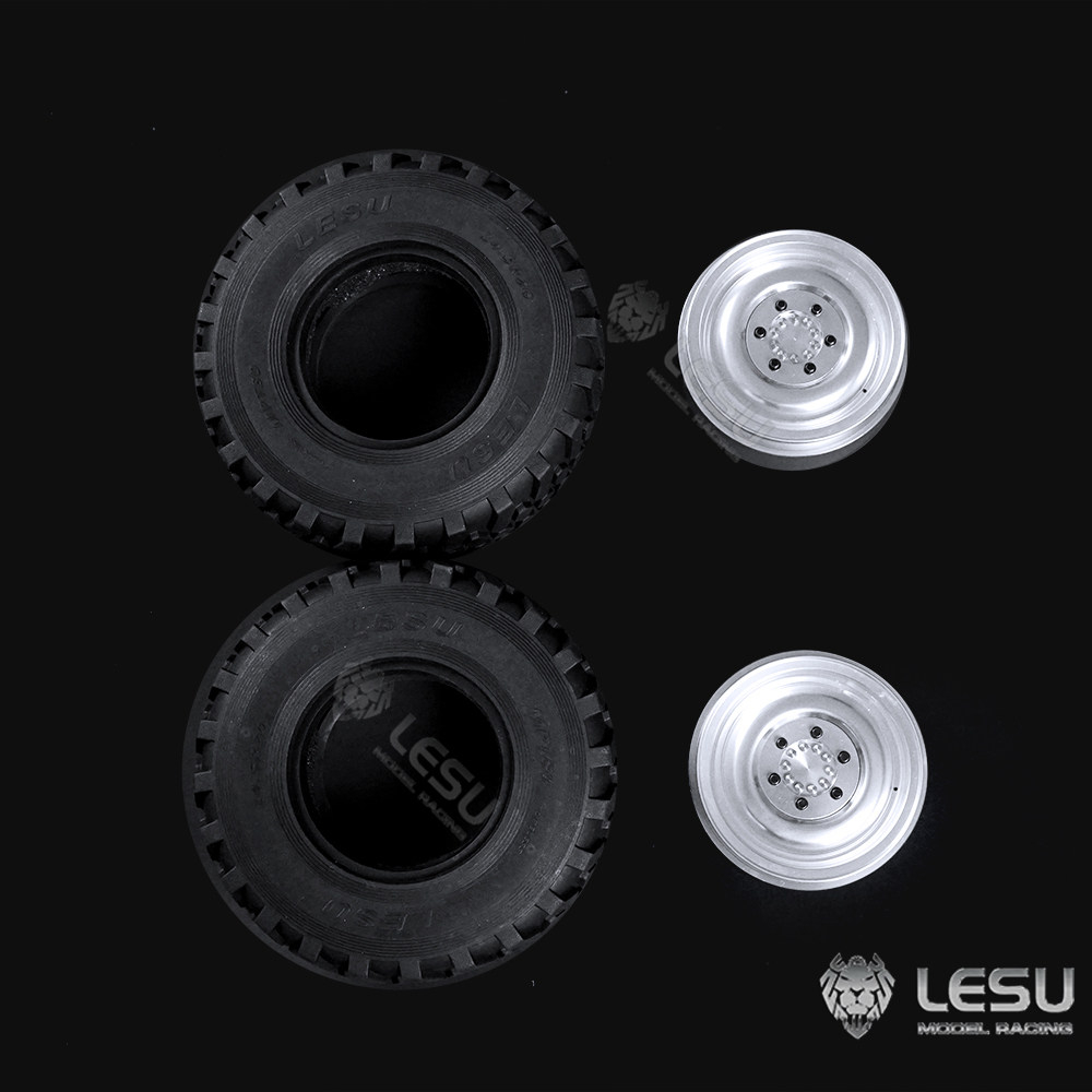 RC 1/14 LESU Metal Rear Wheel  - Rc Hydraulic Wheel Loader 1/14 ulasan dan harga