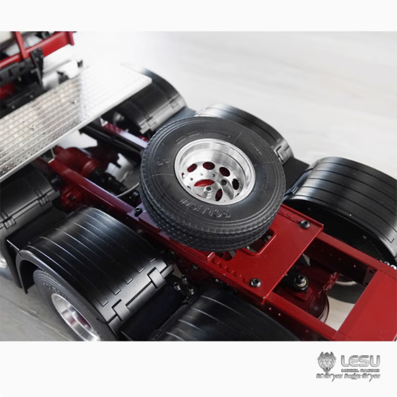 RC 1/14 Spare Tire Installatio - Rc Hydraulic Wheel Loader 1/14 ulasan dan harga