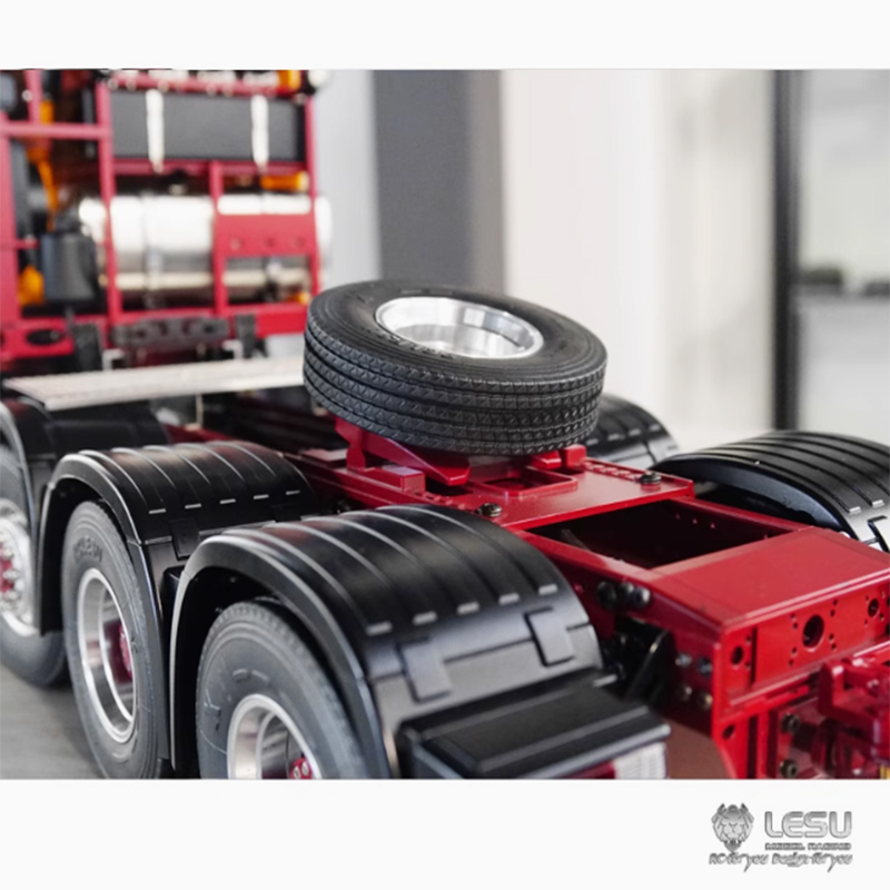 RC 1/14 Spare Tire Installatio - Rc Hydraulic Wheel Loader 1/14 ulasan dan harga
