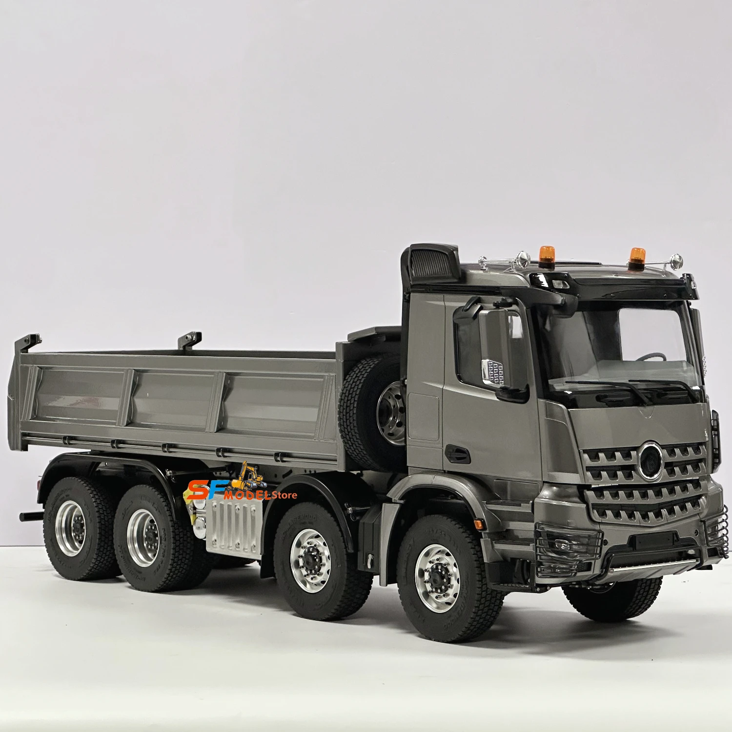 8x8 RC Truck 1/14 Hydraulic RC - Rc Hydraulic Dump Truck 8X8 Metal ulasan dan harga