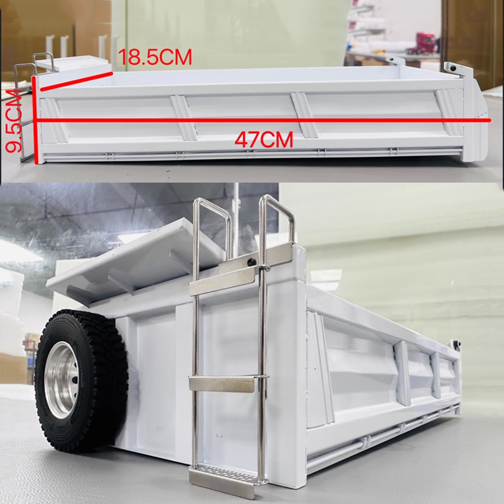 RC Dump Truck Body 1/14 8x8 RC - Rc Hydraulic Dump Truck 8X8 Metal ulasan dan harga