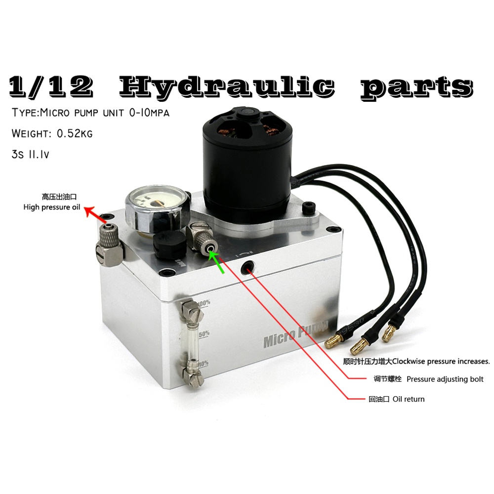 7MPA Hydraulic Excavator Oil P - Hydraulic Oil For Rc Model High Pressure ulasan dan harga